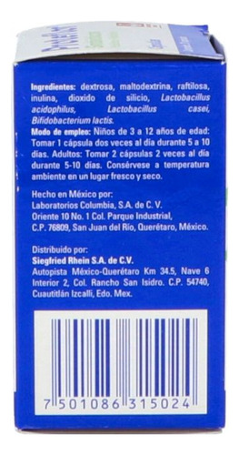Proteflor Caja Con Frasco Con 20 Cápsulas