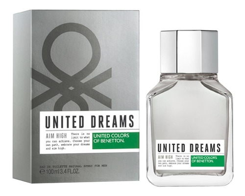 Perfume Benetton United Dreams Aim High Masculino Eau De Toilette 100 Ml
