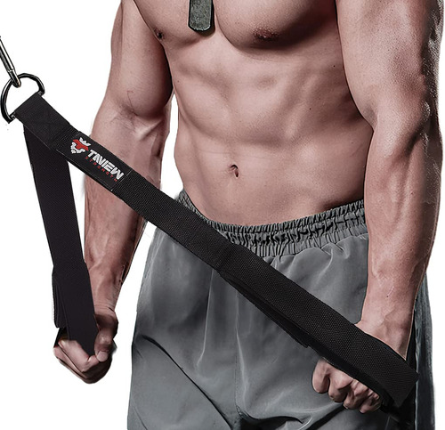 Correa De Extension De Cuerda Para Triceps Para Ambas Manos
