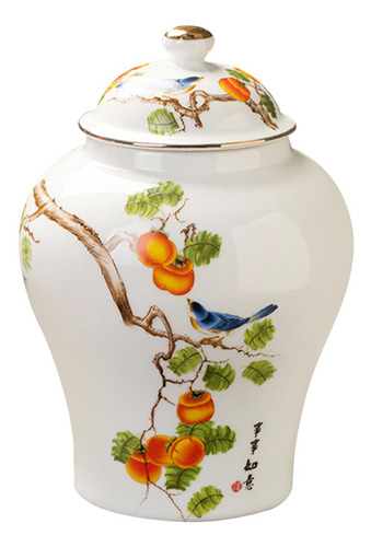 Tarro De Cerámica Para Jengibre, Florero De 1300ml