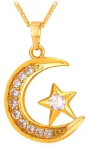 Comprar U7 Joyería Islámica Llamativa Chapado En Oro De 18 Quilates