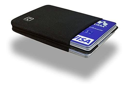 Tarjetero Elástico Moderno, Billetera Minimalista Para
