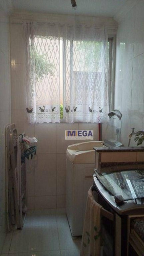 Imagem 6 de 24 de Apartamento Com 2 Dormitórios À Venda, 57 M² Por R$ 220.000,00 - Parque Camélias - Campinas/sp - Ap5219