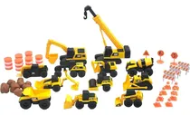 Comprar Cattoysofficial, Set Maquinitas Cat Maquinas D Construcción Maquinas De Construcción Amarillo Con Negro