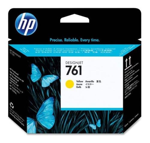 Cartucho Hp 761 Amarillo Original Hp Desingnjet T7100