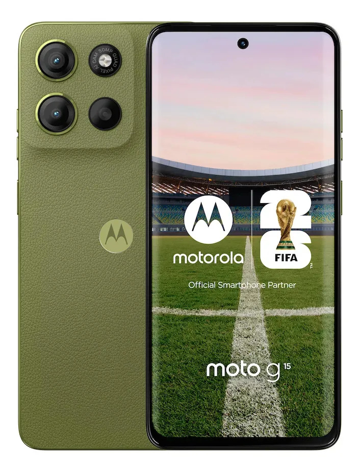 Celular Moto G15 4 + 128 Gb Verde