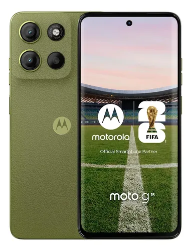 Celular Moto G15 4 + 128 Gb Verde