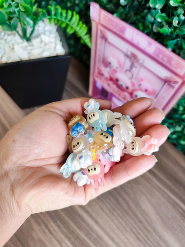 Mini Figuras Labubu Para Decoración De Accesorios 20 Pcs