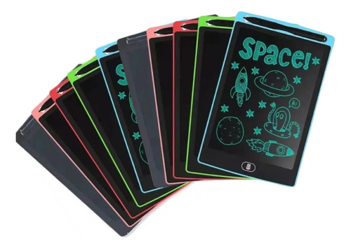 10 Pizarra Mágica Lcd Niños Tableta Multicolor 10'' Mayoreo