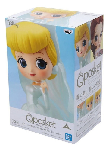 Figura Q Posket Cinderella Dreamy Style Special Vol.2 Disney