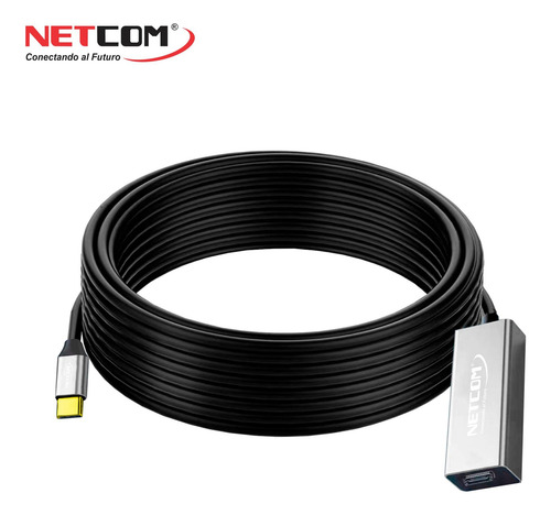 Cable Usb-c Activo 25m 4k Compatible Con Vr2 Monitores