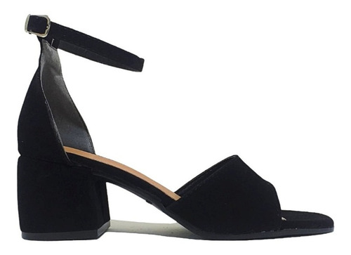 Imagen 2 de 4 de Sandalias Bina Gamuza Black