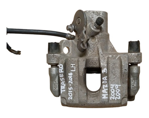 Caliper Trasero Izquierdo Mazda 3 2010-2014 Original 