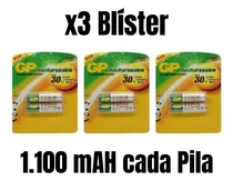 Comprar Baterías Recargables Aaa Gp 6 Pilas\u002F 1.100 Mah 1.2 V