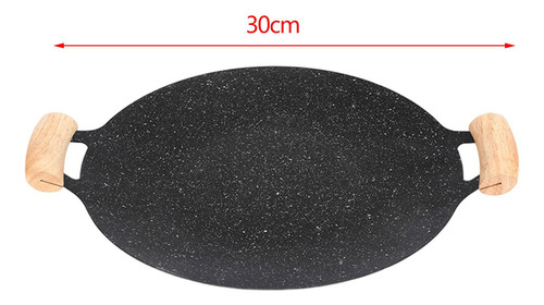Bbq Grill Pan Hierro Antiadherente Plancha Portátil Pan