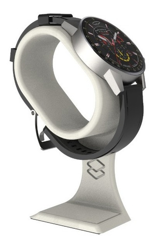 Suporte Para Relógio De Pulso Smartwatch Base Antiderrapante Cor Branco