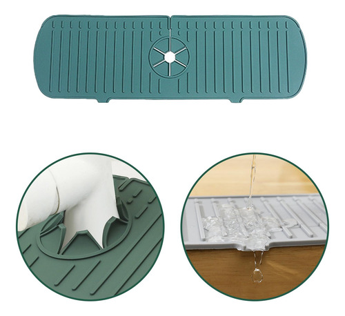 Fregadero De Cocina Protector Contra Salpicaduras Grifo