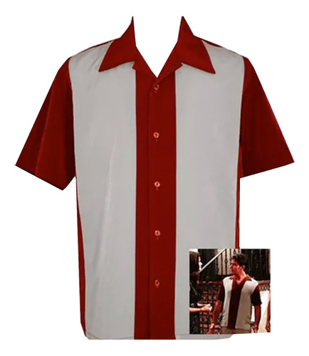 Camisa Do Charlie Harper - Bowling Shirt /two And A Half Men