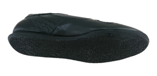 Tenis Hombre Casual Marca Franco Cuadra Piel Avestruz Negro