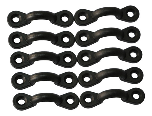 3 X 10x Kit De Ojales Para Almohadillas De Kayak, Negro