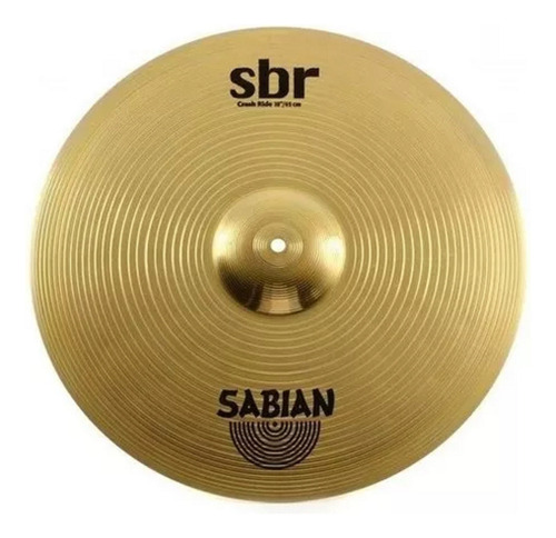 Set De Platillos Sabian Sbr5004 Sbr Bright Pack 14 16 18 Color Dorado
