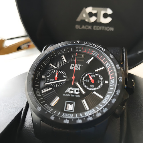 Reloj Cat Actc - Edição Especial Black Edition - Tienda Of