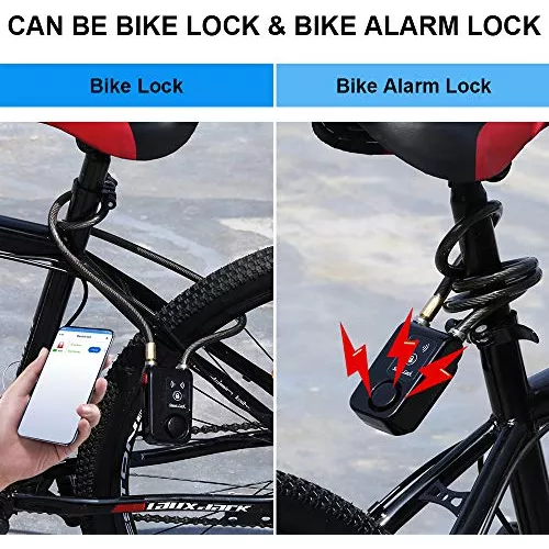 Cerradura De Bicicleta Inteligente , Alarma De Segurid