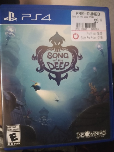 Video Juego Playstation 4 -song Of The Deep Ps4 Subtítulos E