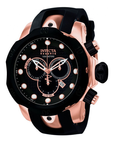 Reloj Invicta 0361 Oro Rosa, Negro, Bronce Hombres