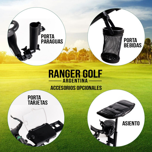 Imagen 10 de 10 de Carro Ranger Golf Electrico A * Control Remoto *