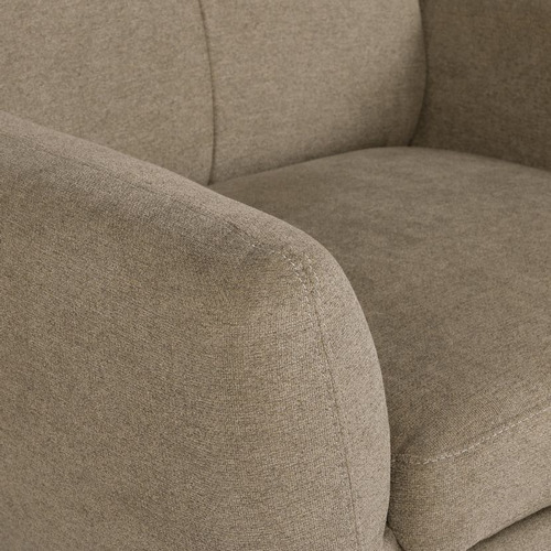 Imagen 7 de 8 de Rosen Sillón 1 Cuerpo Adele Tela Taupe