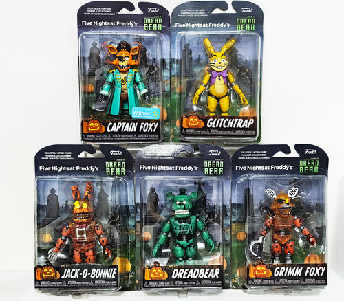 Dreadbear Fnaf Colección Completa 5 Figuras Funko Originales (Usado)