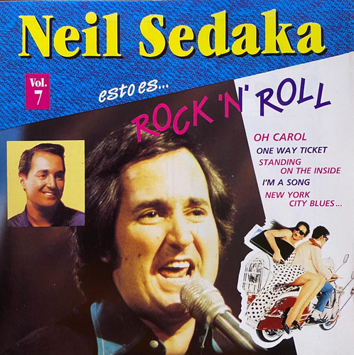 Cd - Neil Sedaka / Esto Es...rock'n'roll. Original (1991)