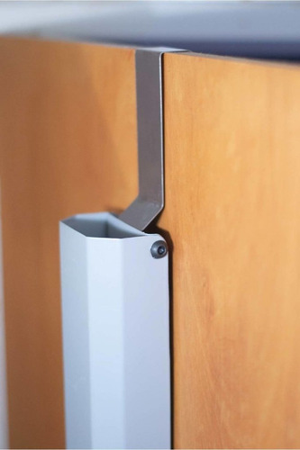 Imagen 7 de 9 de Soporte Accesorio Acero Puerta Para Colgar Cuelgamax Palermo