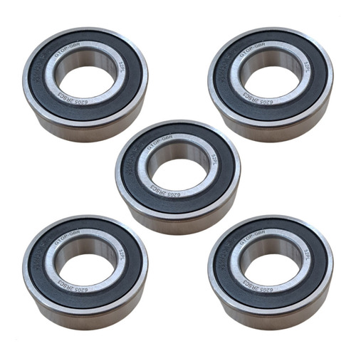 Kit 5 Rolamento Inferior Lavadora Electrolux Lm06 Top8 6205