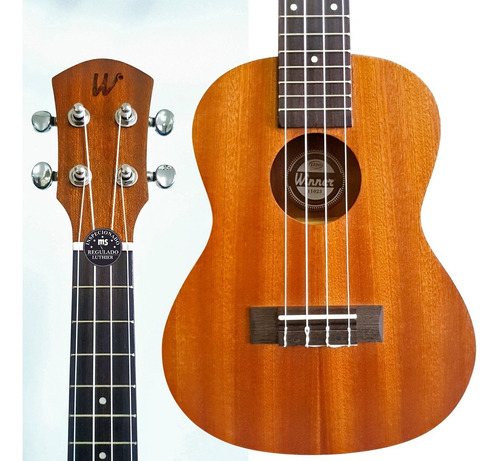 Ukulele Winner 23 Concerto Acústico Satin Natural Oferta!