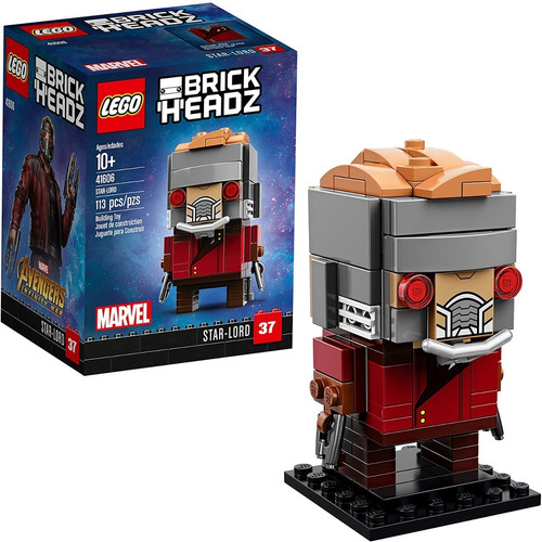 Lego Marvel Guardianes De La Galaxia Brick Headz Star-lord