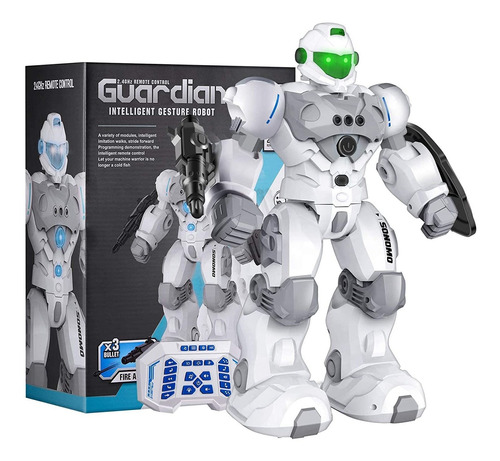 Juguetes Para 6 Años De Edad, Niños Rc Robot Regalos ...