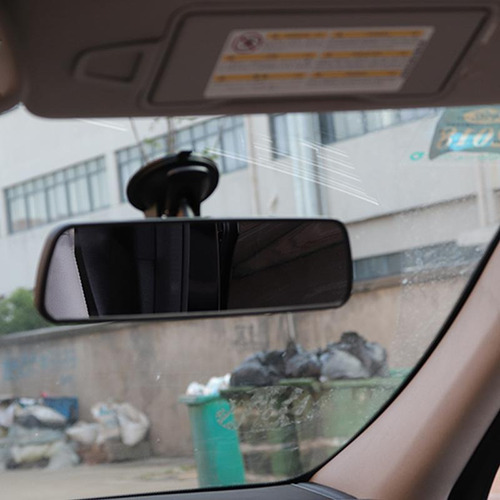 Espejo Retrovisor Interior Negro Universal Para Coche Y Cami