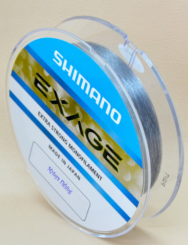Imagem 1 de 3 de Linha Nylon Exage 300m 0,185mm Pesca * Original Shimano **