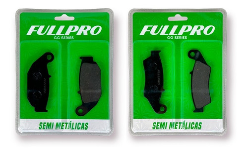 Kit Pastilha Freio Fullpro Bros 160 2015 2016 2017