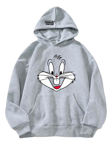 Poleron  Bugs Bunny, Conejo De La Suerte, Comic Vintage