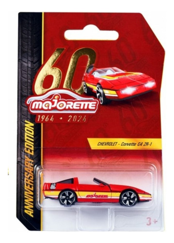 Majorette - Anniversary Edition Chevrolet Corvette 7,5 Cm.