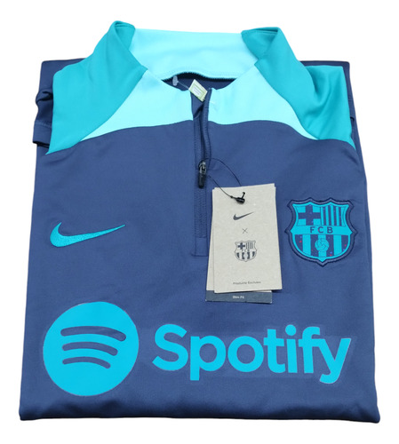 Buzo Medio Cierre Del Barcelona Nike 100% Original!!! (Usado)