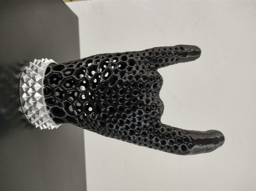 Imagem 5 de 5 de Símbolo Do Rock 20cm Altura M Impressão 3d