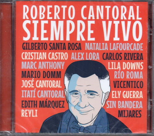 Roberto Cantoral Siempre Vivo& Romanticism La Voz 2cds Sinab