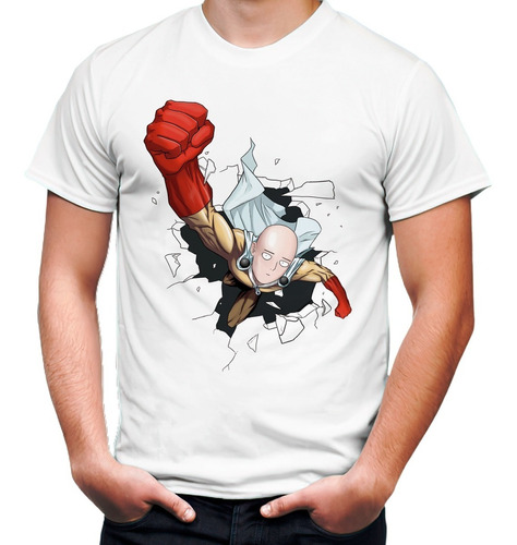 Playera Anime Manga One Punch Man Saitama #508