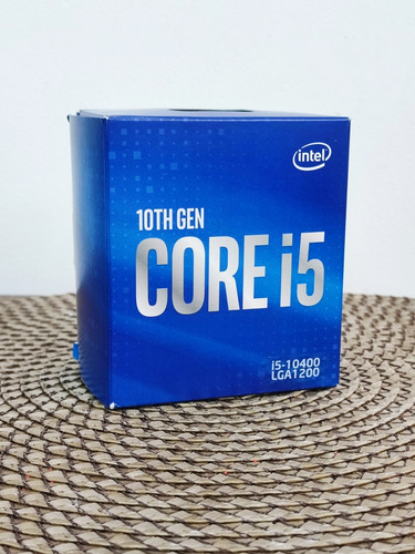 Procesador Intel Core I5-10400, 10gen, Lga1200