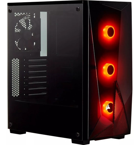 Imagen 3 de 10 de Gabinete Corsair Carbide Spec Delta Rgb Black Midtower 3xfan