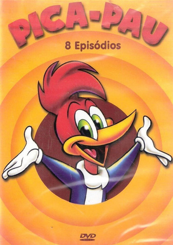 Dvd Pica-pau - 8 Episódios